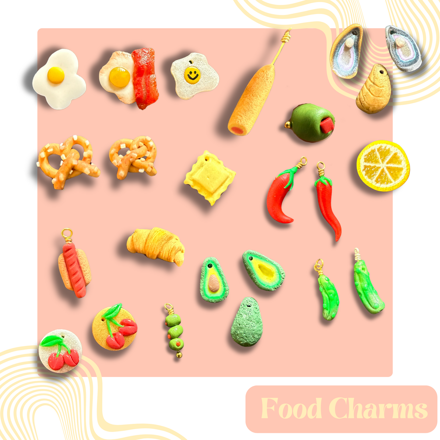 ALL CHARMS! Custom Charm Necklace