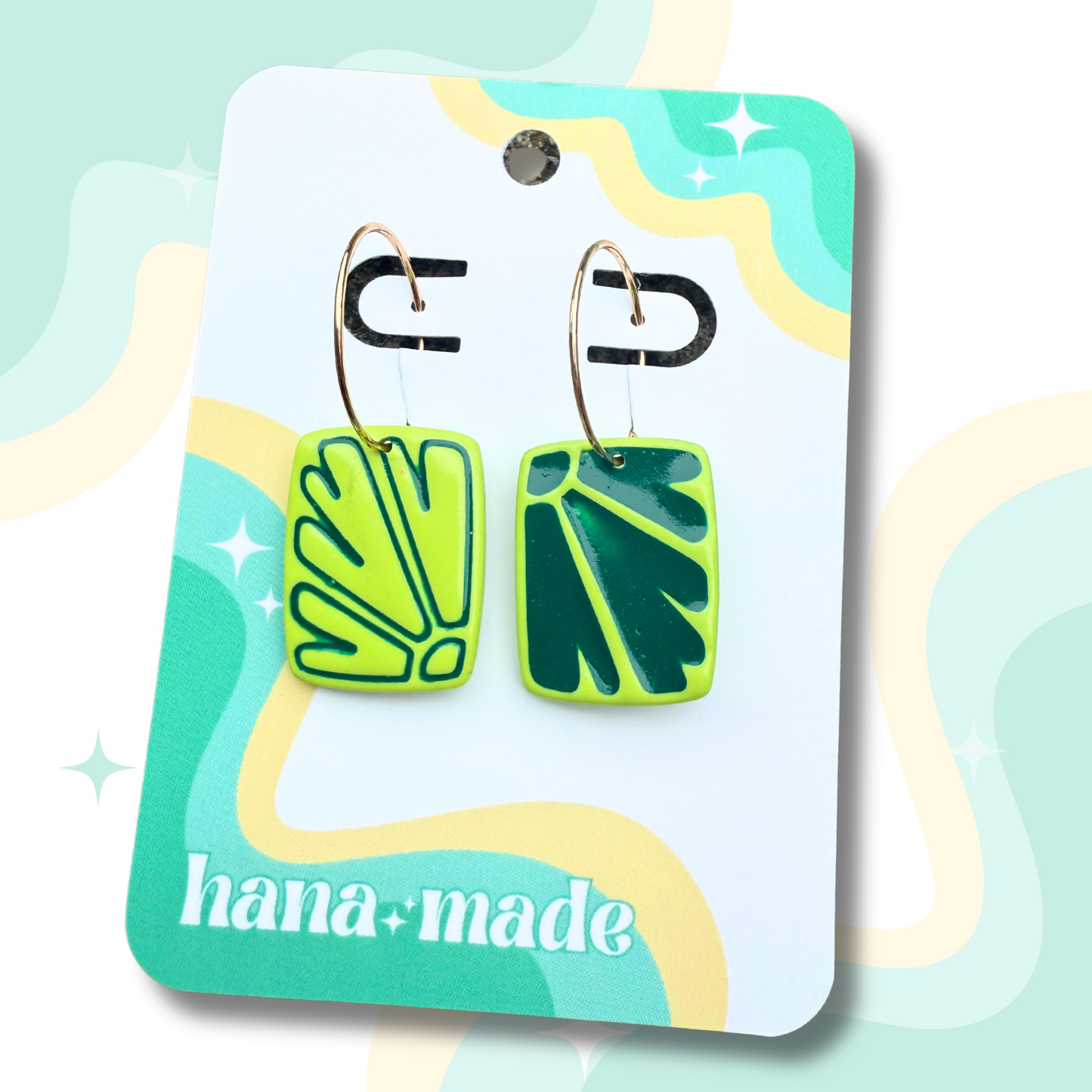 Lime Mini Matisse Flowers