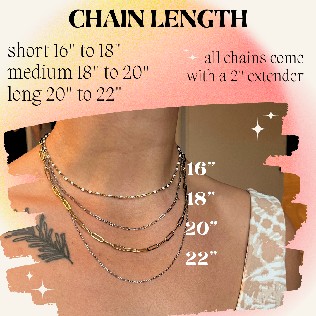 Custom Initials Charm Necklace