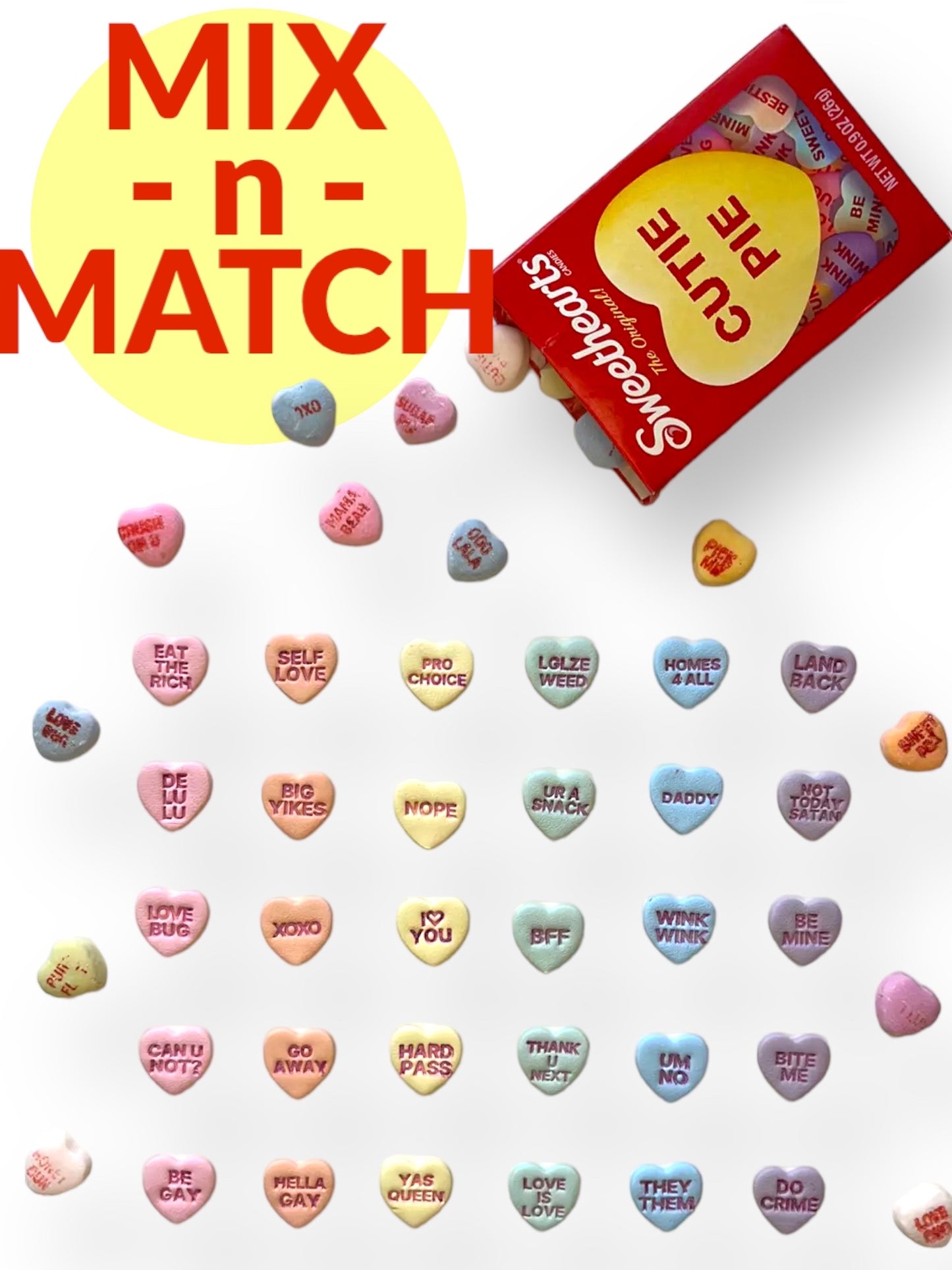 MIX N MATCH Sweetheart STUDS