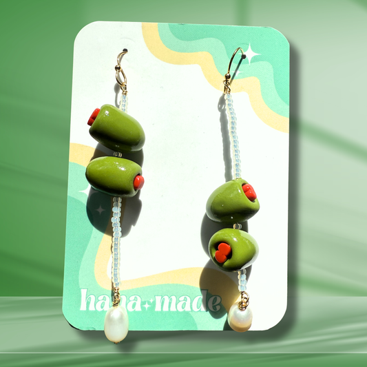 Beaded Martini Olives