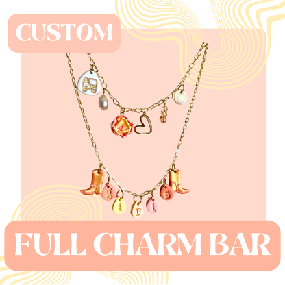 ALL CHARMS! Custom Charm Necklace