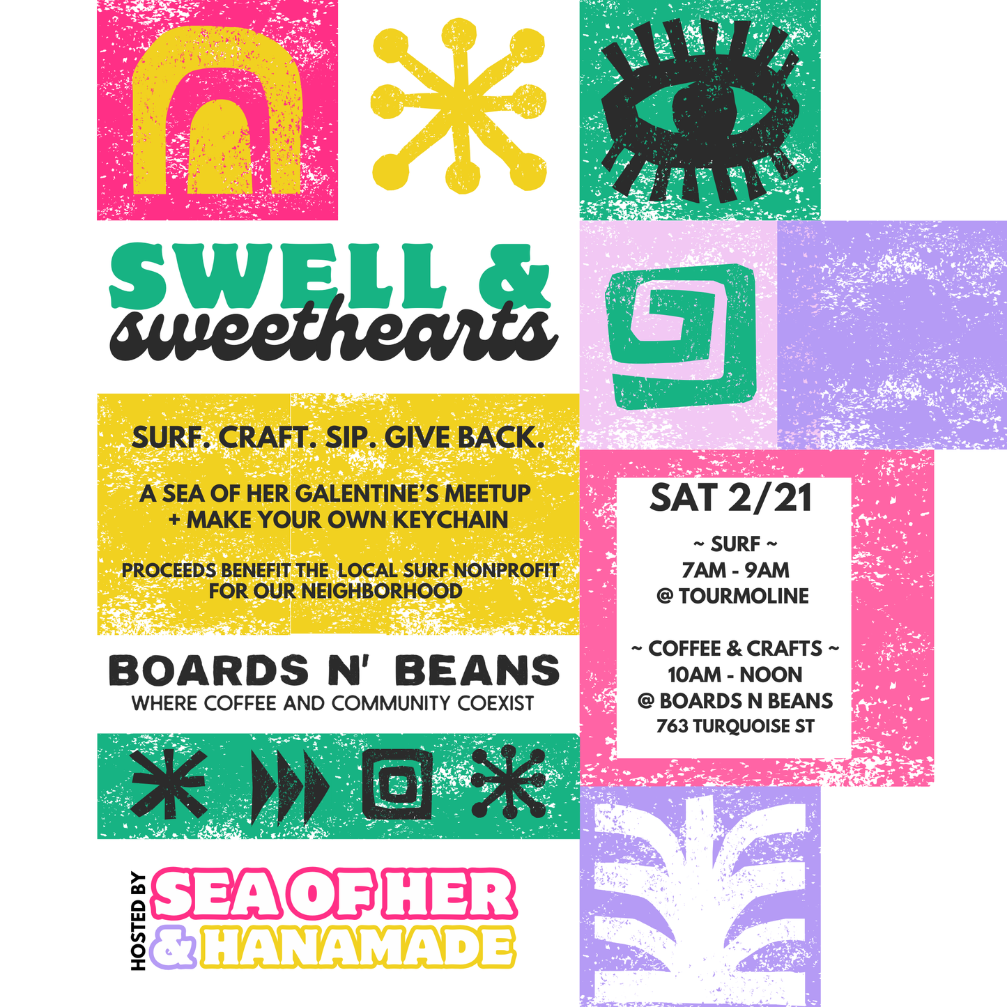 Sea of Her - 🌊 Swell & Sweethearts 💖 Event!