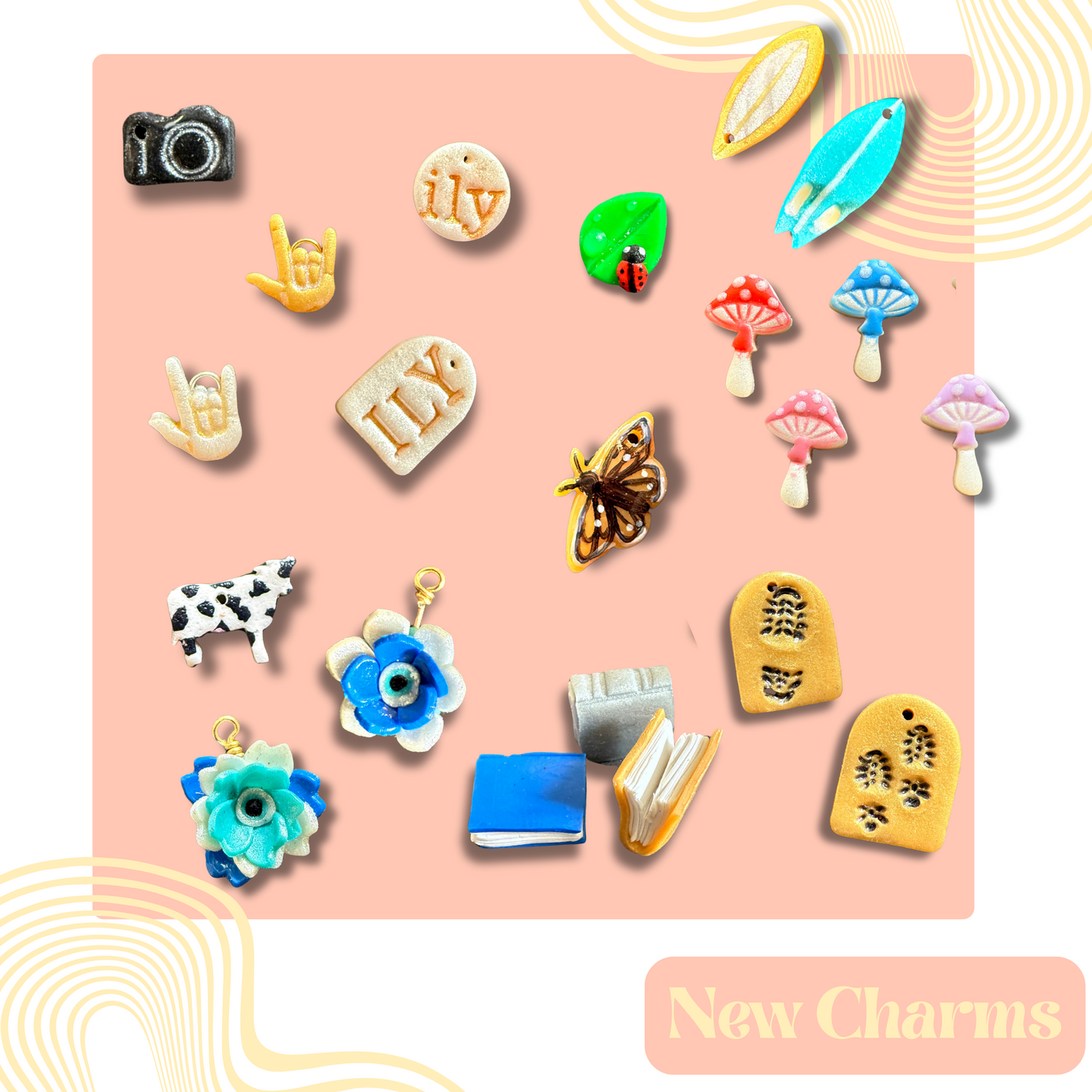 ALL CHARMS! Custom Charm Necklace