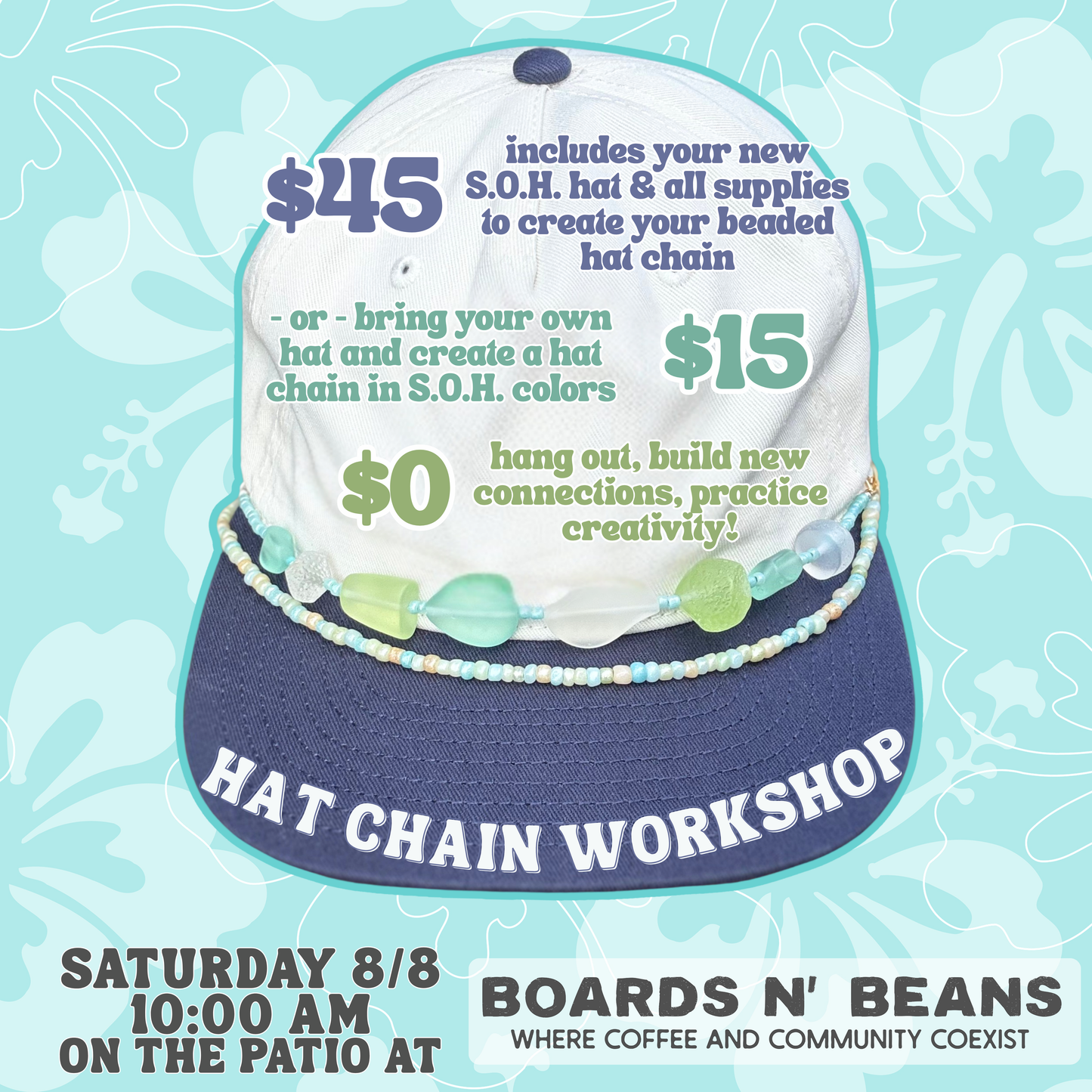 Hat Chain Workshop TICKETS