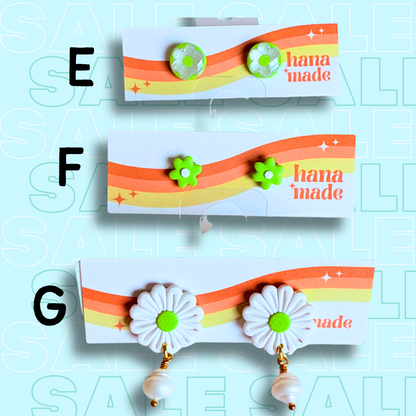 Silly Sale - STUDS green 💚