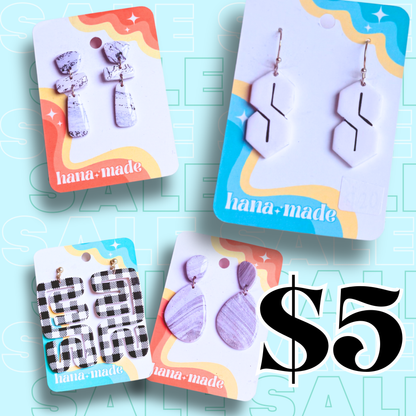 CRAZY Sale $5 - Black and White