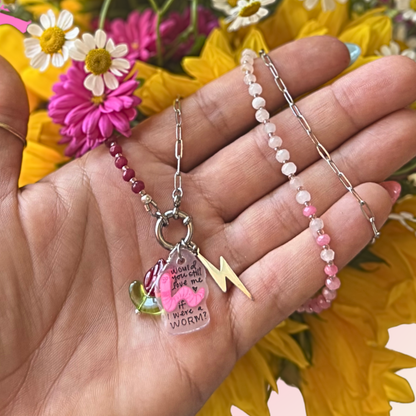 WYSLMIIWAW?! Worm Necklaces