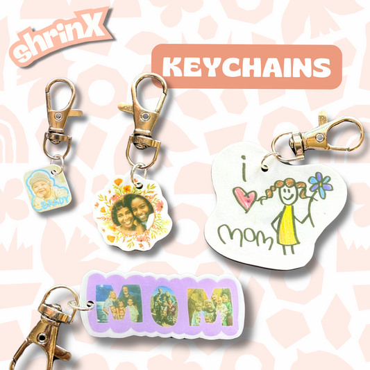 ShrinX - Organic Shape Keychain MAIL ORDER