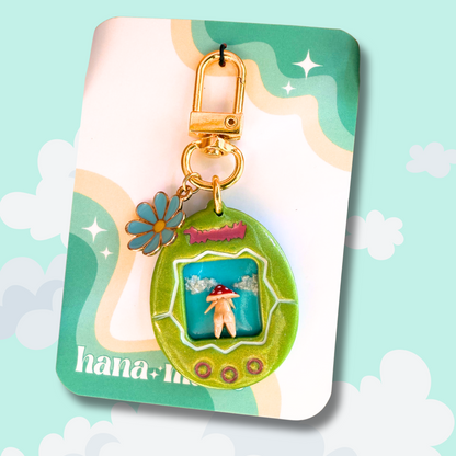 Mushi Tamagotchi Keychain
