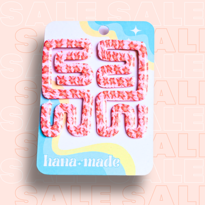 Silly Sale - Red and Pink