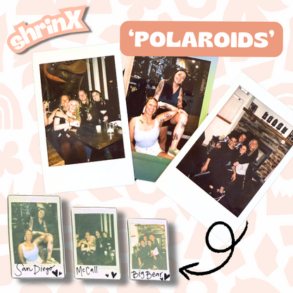 ShrinX - Polaroid Style Keychain MAIL ORDER!!