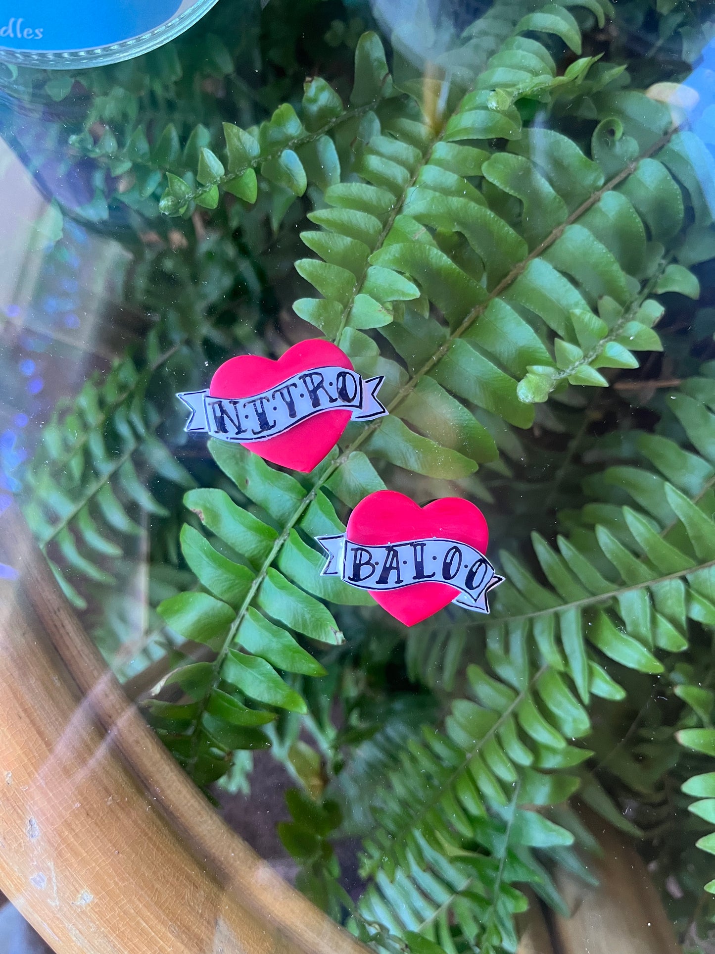 CUSTOM Traditional Heart MAGNET