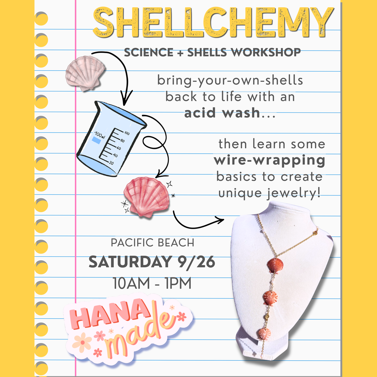 ShellChemy 🧪👩🏻‍🔬🐚  TICKETS