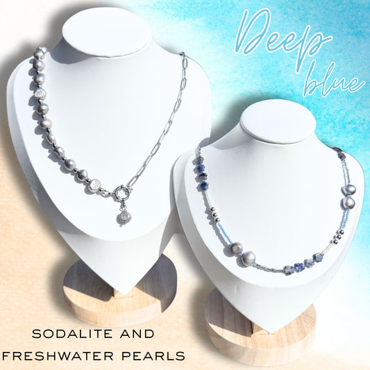 Deep Blue Necklaces