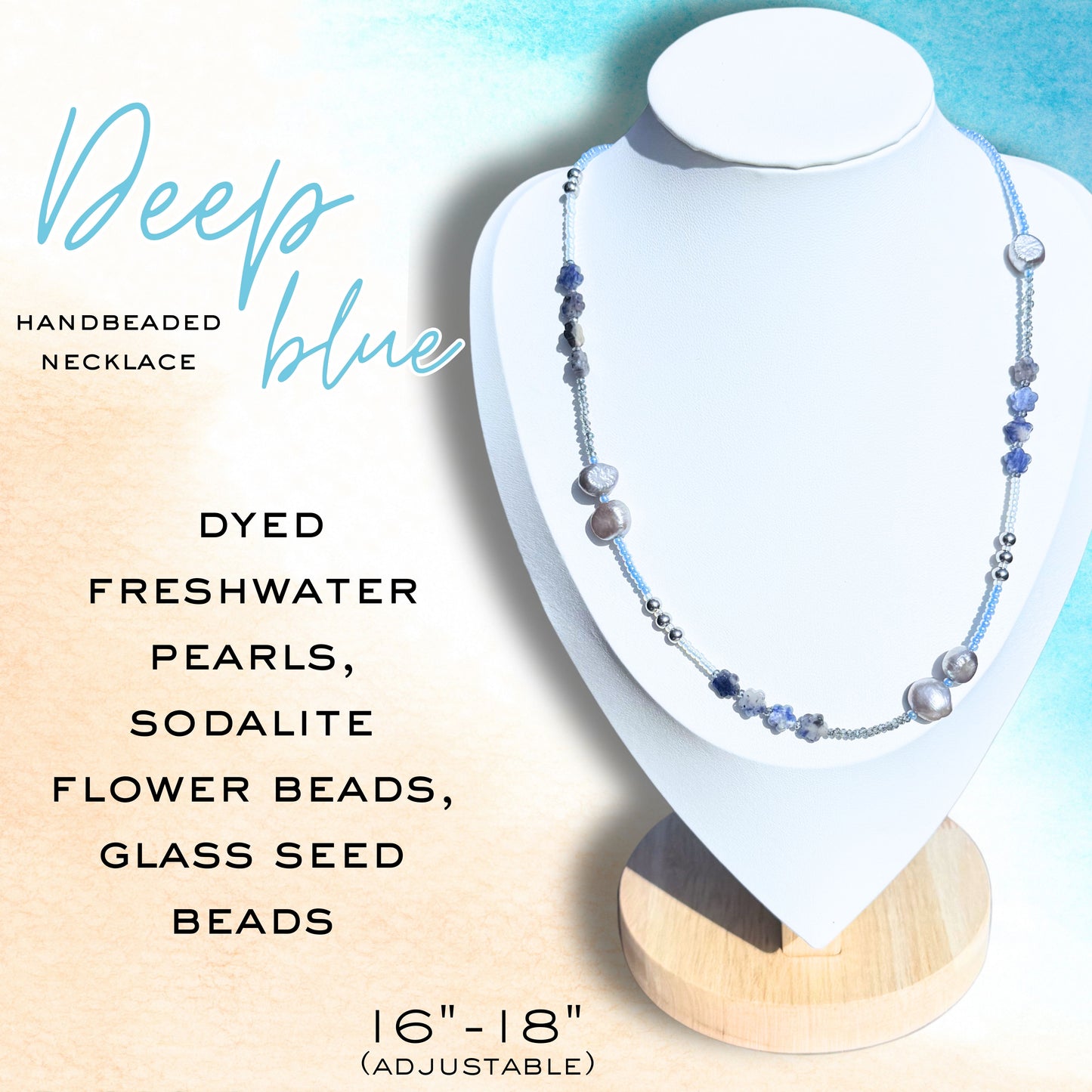 Deep Blue Necklaces